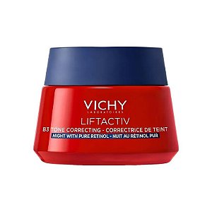 Creme Facial Noturno Vichy Liftativ B3 Corretor de Tom - 50ML