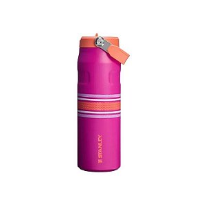 Garrafa Térmica Stanley Aerolight Varsity 710ml Malha Fúcsia