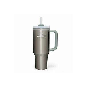 Copo Térmico Stanley Flowstate Quencher H2.0 Tumbler 887ML - Prata (com Canudo)