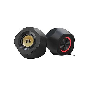 Caixa de Som Redragon Kaidas GS590 RGB/Bluetooth/3 Watts - Preto
