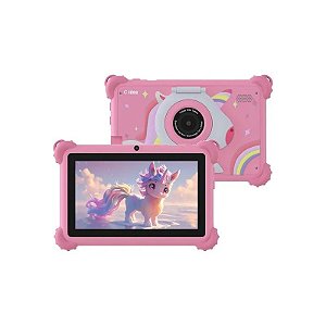 Tablet C Idea CM88 Kids Wi-Fi 7" 8/256GB Rosa + Capa/Brindes
