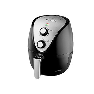 Fritadeira Elétrica Mondial Family AF-30I 220V - Preto/Prata