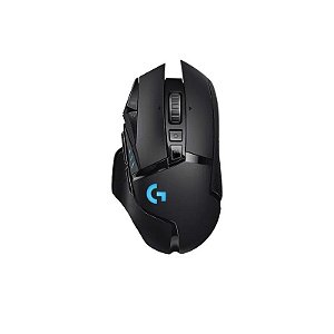 Mouse Logitech G502 Sem Fio Gamer Lightspeed 12000DPI Preto