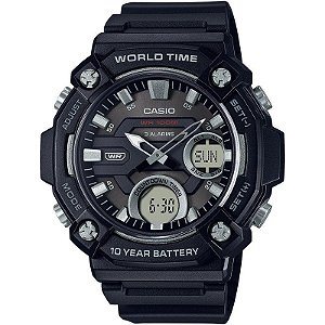 Relógio Masculino Casio Analógico/Digital AEQ-120W-1AVDF