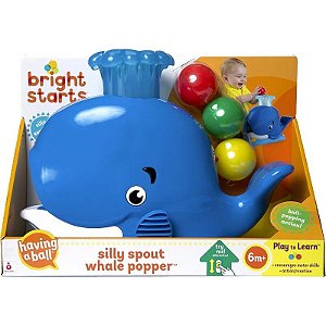 Brinquedo Colorido Baleia Assopro - Bright Starts