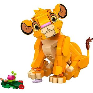Lego Disney Simba O Rei Leão Filhote - 43243 (222 Peças)