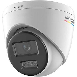 Câmera de Segurança IP Hikvision DS-2CD1327G2H-LIU 2MP 2.8mm Turret (ColorVU)