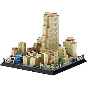 Blocos de Construção Rockefeller Center Wange - 5248 (928 peças)