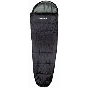 Saco de Dormir Sumax SACO-1-NE 220x80x50cm - Preto