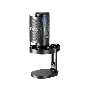 Microfone Boya Boyamic K3 USB USB-C com Saída TRS de 3,5mm