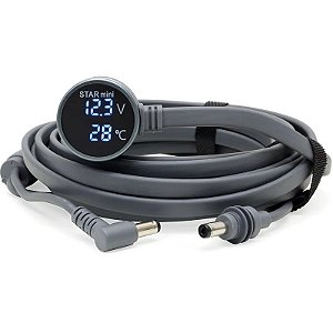 Adaptador automotivo 12V para tomada do isqueiro com cabo de 5 metros - Starstore Starlig
