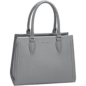 Bolsa David Jones Feminina CM7651 Cinza Aço