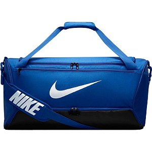 Bolsa Esportiva Nike Brasilia 9.5 DH7710 481 - Azul/Preto