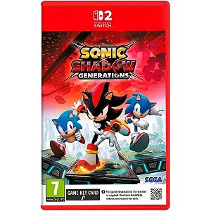 Jogo Sonic X Shadow Generations - Nintendo Switch 2
