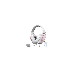 Fone de Ouvido Gamer Redragon H510W Zeus 2 com Fio - Branco