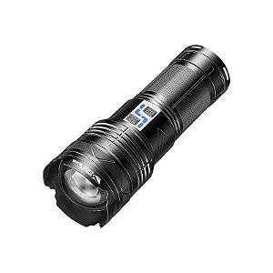 Lanterna LED Smiling Shark SD-5998 - Preto