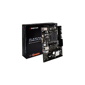 Placa-mãe AM4 Biostar B450MHP DDR4/VGA/PCI-Express 3.0
