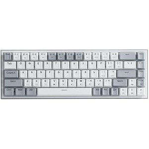 Teclado Gamer Redragon Castor K631WG-RGB (Inglês - com Cabo) Switch Red
