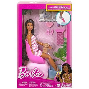Boneca Barbie Manicure e Pedicure Mattel - HYV30