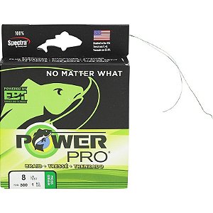 Linha Multifilamento Shimano Power Pro Trançada 8lb 4kg 0.13mm 275m
