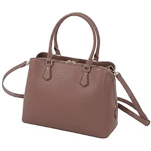 Bolsa Feminina David Jones CM7648 Rosa Adobe