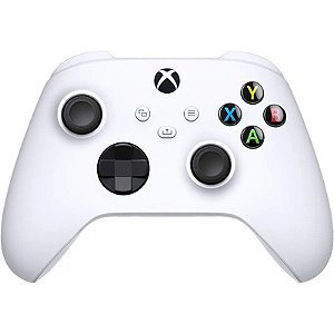 Controle Sem Fio Xbox Robot White - Branco