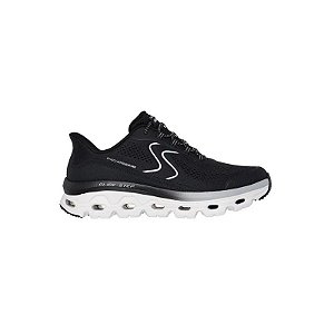 Calçado Feminino Skechers Glidestep Preto com Sola Branca 10