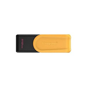 Pendrive Kingston Datatraveler Exodia s 512GB USB-A 3.2 Preto e Amarelo DTXS/512GB