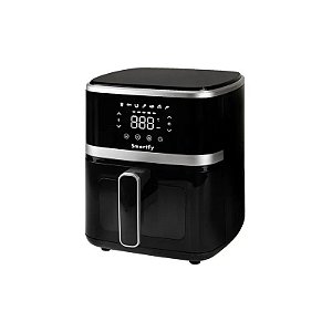 Fritadeira Elétrica Air Fryer Smartfy AF07B - 1600W - 5.5L - 220V 50/60Hz - Preto