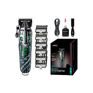 Cortador de Cabelo VGR V-279 Recarregável - Verde