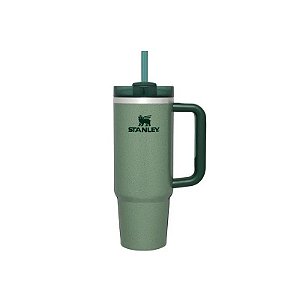 Stanley Copo Térmico The Quencher H2.0 Flowstate Tumbler 887ML - Verde Martelinho