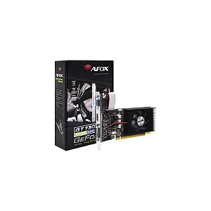 Placa de Vídeo 4GB GT730 Afox GDDR3 AF730-4096D3L6 HDMI