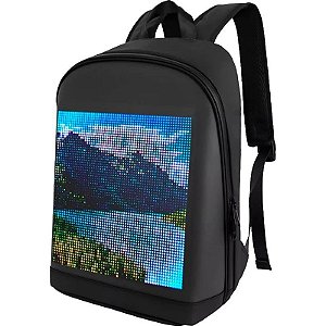 Mochila LED Biosled Loy-T2 - Preta