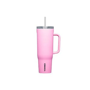Garrafa Térmica Corkcicle Série A Cruiser - 1200ML - com Canudo - Rosa Sol Radiante