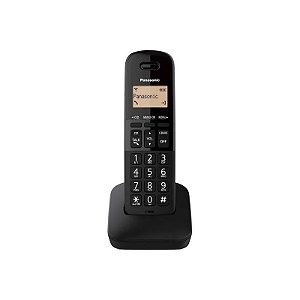 Telefone sem fio Panasonic KX-TGB310LAB 2 aparelhos - Preto