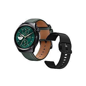 Relógio Mibro Lite 3 Pro XPAW019 com GPS/Bluetooth - Preto Esverdeado + Pulseira