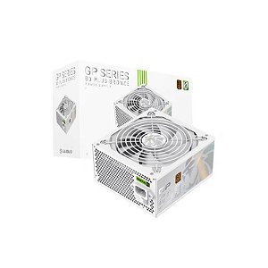 Fonte 550W Gamemax GP Series 80+Bronze F-Mod sem Cabo Bivolt Branco