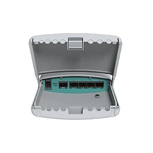 Switch Mikrotik CRS105-5S-FB 5P SFP(SRJ01) Fibra óptica Caixa 400MHZ B