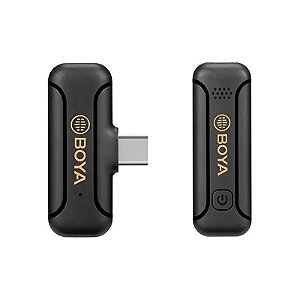 Microfone Boya BY-WM3T2-U1 Sem Fio USB-C (1TX+1RX)