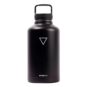 Garrafa Térmica Hydrate Growler Preta 1.900mL