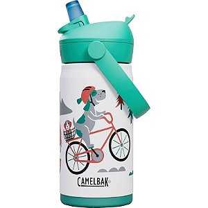 Garrafa Térmica Camelbak Thrive Flip Straw Kids 350ml - Cachorros Ciclistas