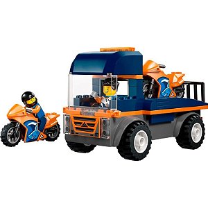 Transportador de Motocicleta Lego City - 60491 (88 peças)