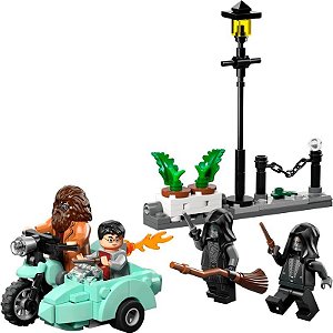 Lego Harry Potter Fuga de Harry e Hagrid da Rua dos Alfeneiros - 76459 (124 peças)