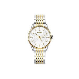 Relógio Masculino Analógico Hummer WH2-224655 Dourado/Prateado