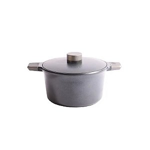 Panela Chef Dramche Oslo com Tampa Preto 24CM