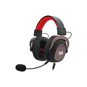 Headset Gamer Redragon Zeus 2 3.5MM USB P2 - Preto