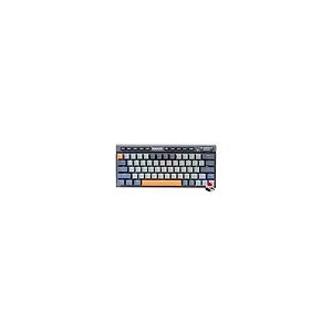 Teclado Gamer Mecânico Redragon K634GG-RGB-Pro Traric Pro Wireless / RGB / Vermelho / Inglês - Cinza