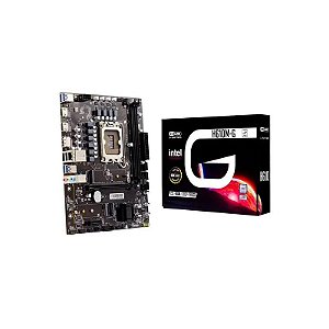 Placa-mãe Goline H610M-G DDR4 Soquete LGA 1700 Chipset Intel H610 Micro ATX - (1 Ano de Garantia)