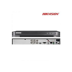 Gravador DVR Hikvision 4 canais IDS-7204HQHI-M1/e 1U 4MP H.265 1080P H.265