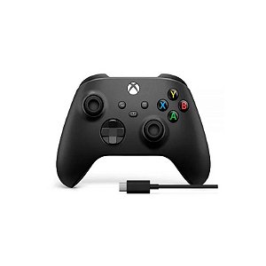 Controle Xbox S/X Preto Sem Cabo USB